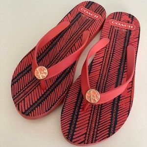 Coach Flip Flops